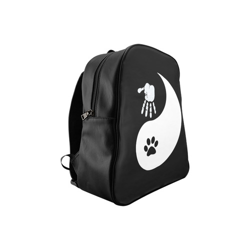 Cats and Humans School Backpack (Model 1601)(Small)