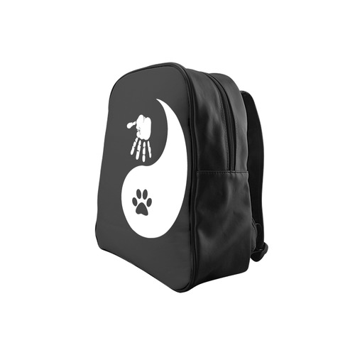 Cats and Humans School Backpack (Model 1601)(Small)