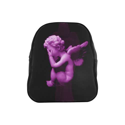 Sad li'l angel School Backpack (Model 1601)(Small)