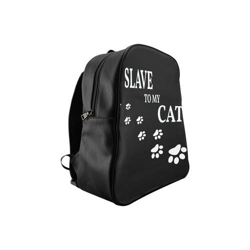 Slave to my cat 2 School Backpack (Model 1601)(Small)