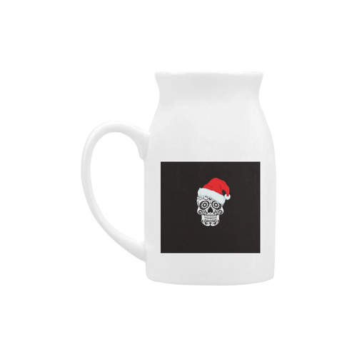 christmas skull 2 Milk Cup (Large) 450ml