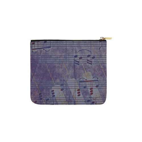 Music, vintage look C by JamColors Carry-All Pouch 6''x5''