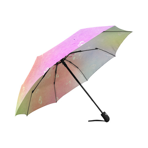 happy valentines day by FeelGood Auto-Foldable Umbrella (Model U04)