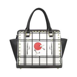 Shoji - Crane Rivet Shoulder Handbag (Model 1645)