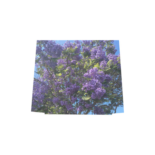 Blossoming Jacaranda Tree Floral Art Euramerican Tote Bag/Small (Model 1655)