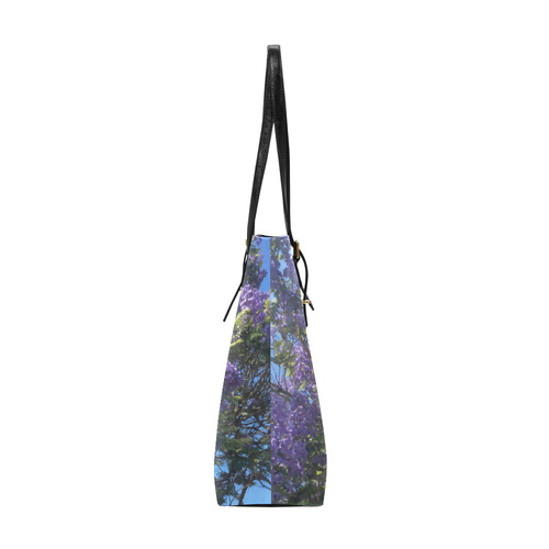 Blossoming Jacaranda Tree Floral Art Euramerican Tote Bag/Small (Model 1655)