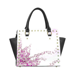 Sakura Rivet Shoulder Handbag (Model 1645)
