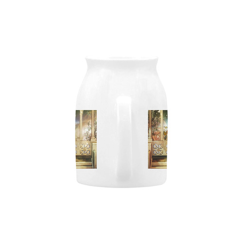 The cute little fairy in the sunset Milk Cup (Small) 300ml
