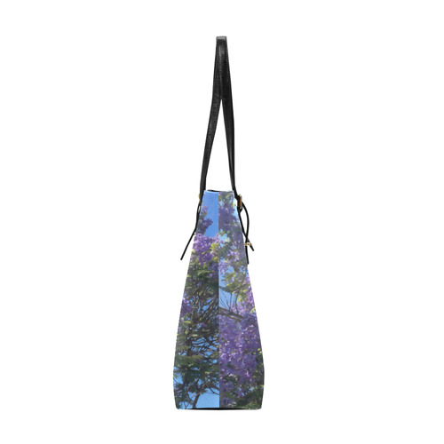 Blossoming Jacaranda Tree Floral Art Euramerican Tote Bag/Small (Model 1655)