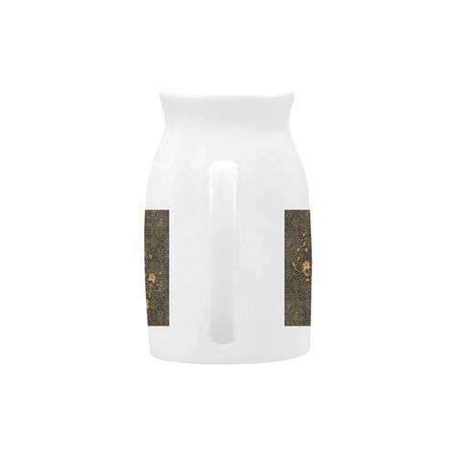 Vintage, floral design Milk Cup (Large) 450ml