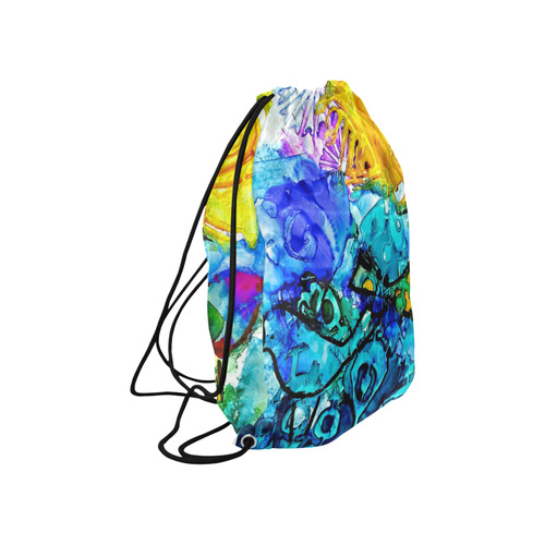 birdbag Large Drawstring Bag Model 1604 (Twin Sides)  16.5"(W) * 19.3"(H)