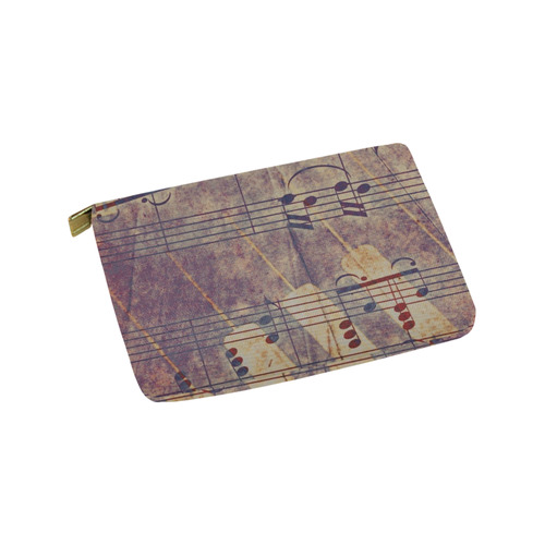 Music, vintage look B by JamColors Carry-All Pouch 9.5''x6''