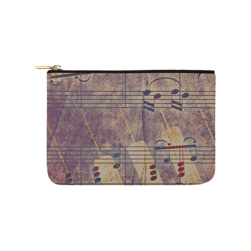 Music, vintage look B by JamColors Carry-All Pouch 9.5''x6''