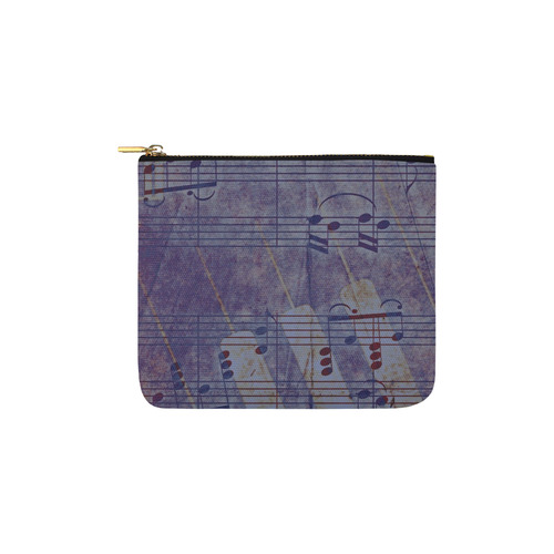 Music, vintage look C by JamColors Carry-All Pouch 6''x5''