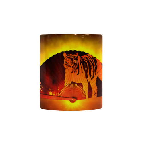Chinese Fan - Tiger Custom Morphing Mug