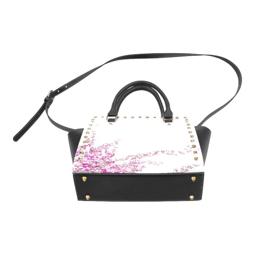 Sakura Rivet Shoulder Handbag (Model 1645)