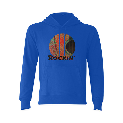 Acoustic Splatter rockin Oceanus Hoodie Sweatshirt (NEW) (Model H03)