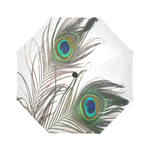 peacockfeathers AutoFoldable Umbrella (Model U04) ID D1184748