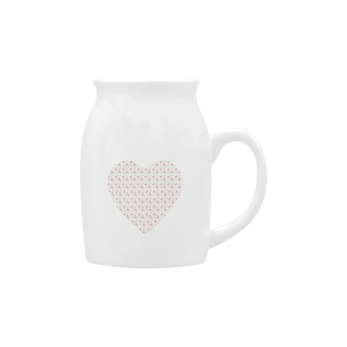 Lovely Pattern with Birds and Flowers Milk Cup (Small) 300ml