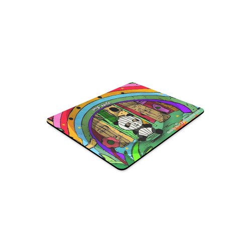 Little Panda Popart by Nico Bielow Rectangle Mousepad