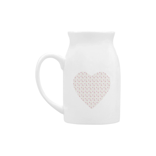Lovely Pattern with Birds and Flowers Milk Cup (Large) 450ml