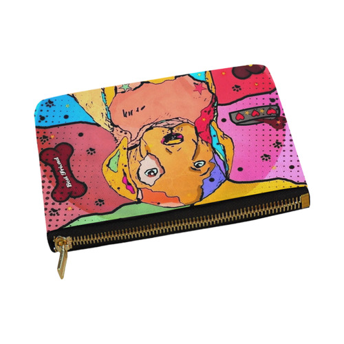 Labrador Popart By Nico Bielow Carry-All Pouch 12.5''x8.5''