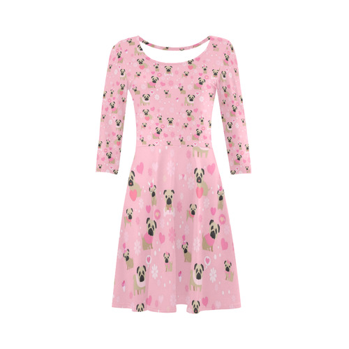 pastel pink sundress