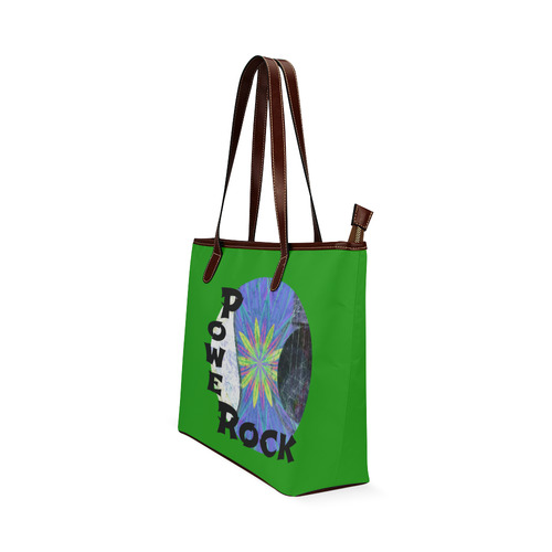 Acoustic Blueburst power rock Shoulder Tote Bag (Model 1646)