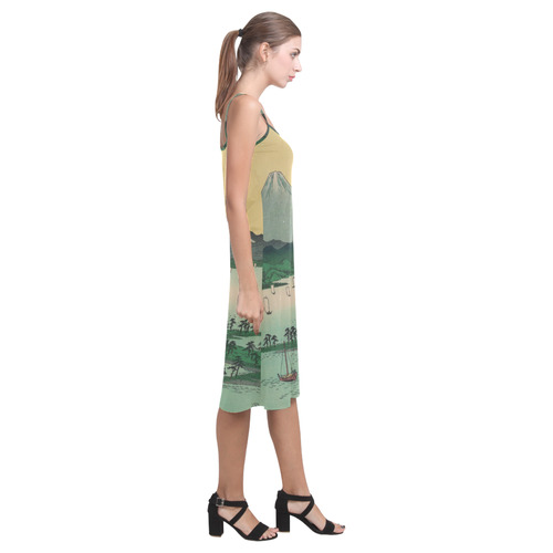 Hiroshige Pine Beach Miho In Suruga Alcestis Slip Dress (Model D05)