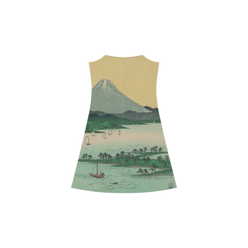 Hiroshige Pine Beach Miho In Suruga Alcestis Slip Dress (Model D05)
