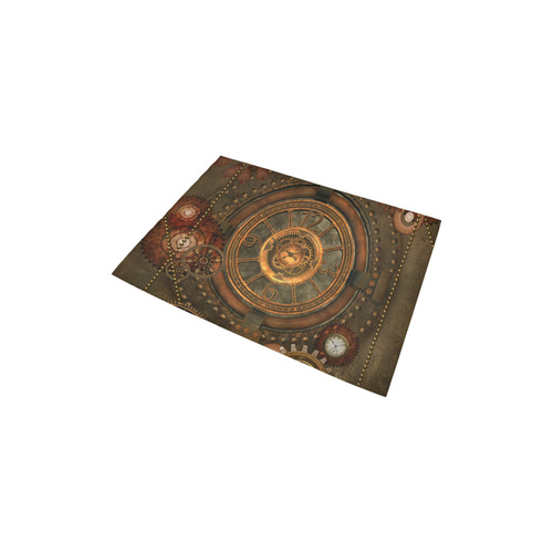 Steampunk, wonderful vintage clocks and gears Area Rug 2'7"x 1'8‘’