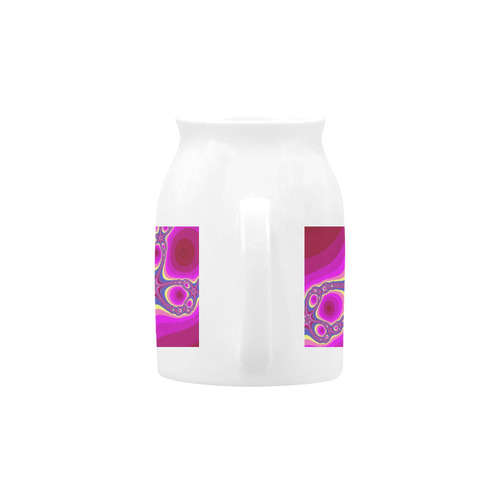 Fractal in pink Milk Cup (Small) 300ml