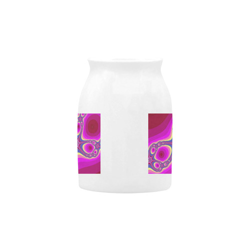 Fractal in pink Milk Cup (Small) 300ml