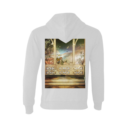 The cute little fairy in the sunset Oceanus Hoodie Sweatshirt (NEW) (Model H03)