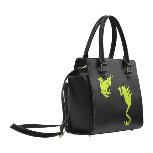 Froggy Love Classic Shoulder Handbag (Model 1653)