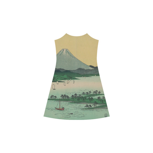 Hiroshige Pine Beach Miho In Suruga Alcestis Slip Dress (Model D05)