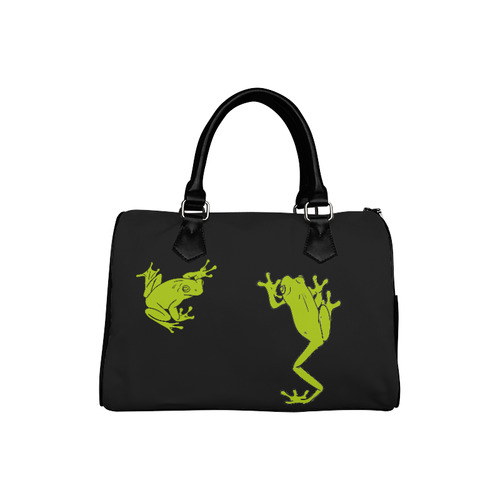 Froggy Love Boston Handbag (Model 1621)