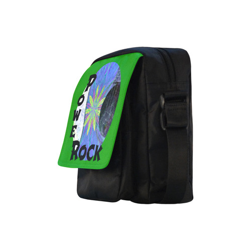 Acoustic Blueburst power rock Crossbody Nylon Bags (Model 1633)