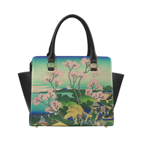 Hokusai Goten-Yama Hill Shinagawa Classic Shoulder Handbag (Model 1653)