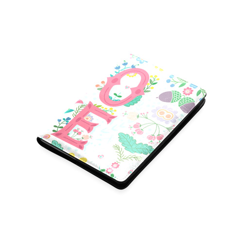 Pastel Colorful Floral LOVE Lettering Custom NoteBook A5