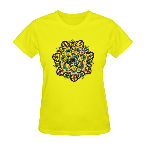 Zappy Mandala Sunny Women's T-shirt (Model T05)