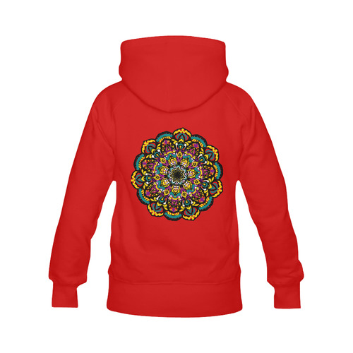 Zappy Mandala Men's Classic Hoodie (Remake) (Model H10)