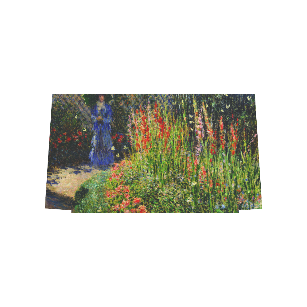 Gladioli Woman Parasol Garden Euramerican Tote Bag/Large (Model