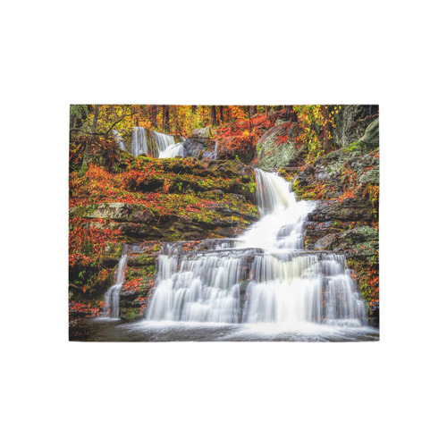 Autumn Waterfall Area Rug 5'3''x4'