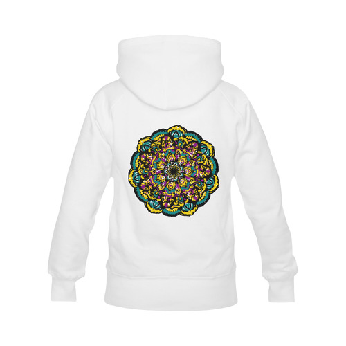 Zappy Mandala Men's Classic Hoodie (Remake) (Model H10)