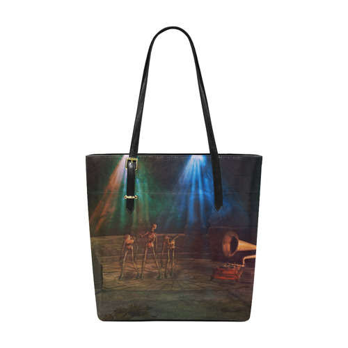 Zombie Disco Dance Euramerican Tote Bag/Small (Model 1655)