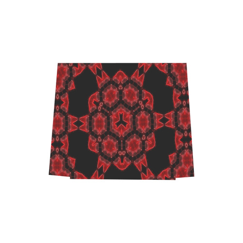 Red Alaun Mandala Euramerican Tote Bag/Small (Model 1655)