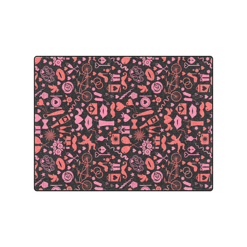 Pink Love Blanket 50"x60"