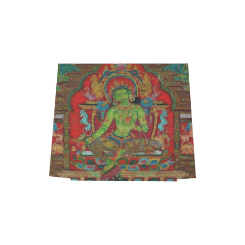 Green Tara from Tibetan Buddhism Euramerican Tote Bag/Small (Model 1655)