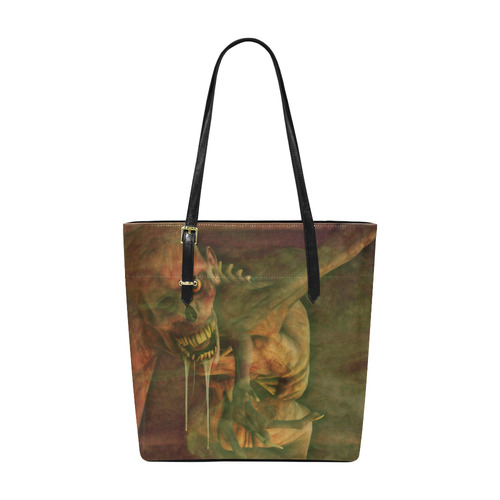 The Life of a Zombie Euramerican Tote Bag/Small (Model 1655)